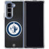 NHL Winnipeg Jets Black Background Galaxy Z Fold5 5G Clear Case