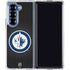 NHL Winnipeg Jets Black Background Galaxy Z Fold6 Clear Case