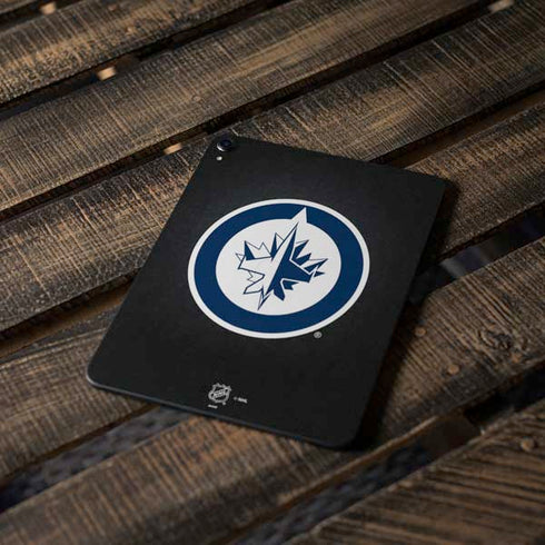 NHL Winnipeg Jets Black Background Apple iPad Pro Skin