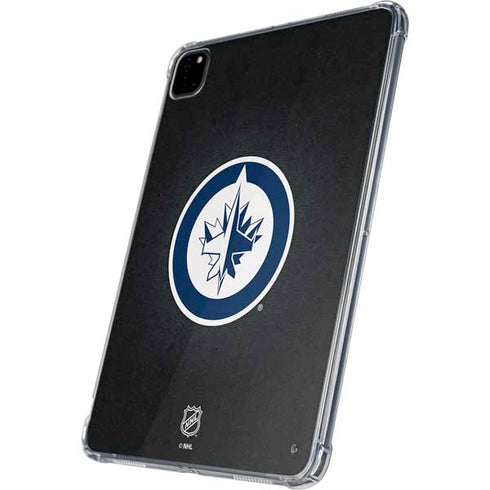 NHL Winnipeg Jets Black Background iPad Pro 11in (2024) Clear Case