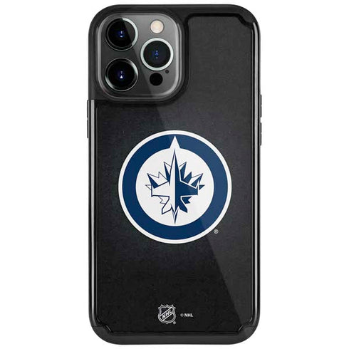 NHL Winnipeg Jets Black Background iPhone Cases