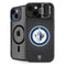 NHL Winnipeg Jets Black Background iPhone 14 Kickstand Case