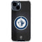 NHL Winnipeg Jets Black Background iPhone 15 Clear Case