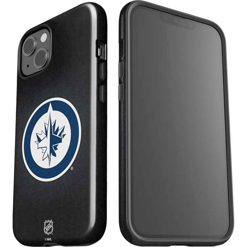 NHL Winnipeg Jets Black Background iPhone 15 Impact Case