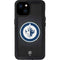 NHL Winnipeg Jets Black Background iPhone 15 Plus Waterproof Case