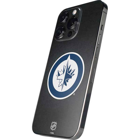 NHL Winnipeg Jets Black Background iPhone 15 Pro Max Skin