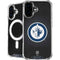 NHL Winnipeg Jets Black Background iPhone 16 Plus MagSafe Case