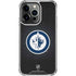 NHL Winnipeg Jets Black Background iPhone 16 Pro Max Clear Case