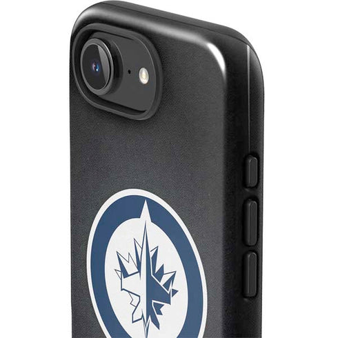 NHL Winnipeg Jets Black Background iPhone 16e Impact Case