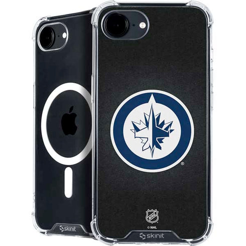 NHL Winnipeg Jets Black Background iPhone 16e MagSafe Case