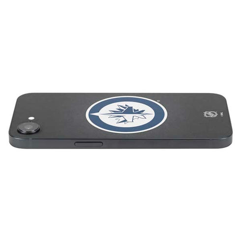 NHL Winnipeg Jets Black Background iPhone 16e Skin