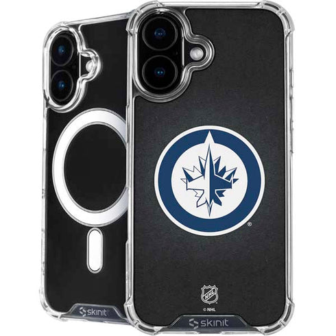 NHL Winnipeg Jets Black Background iPhone 17 MagSafe Case