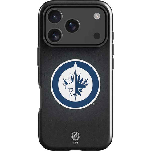 NHL Winnipeg Jets Black Background iPhone 18 Pro Impact Case