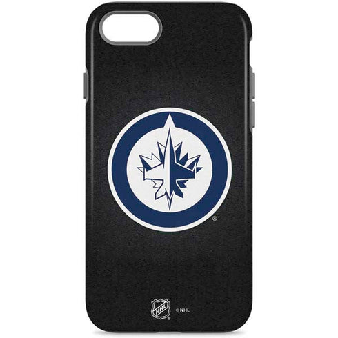 NHL Winnipeg Jets Black Background iPhone Cases