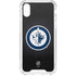 NHL Winnipeg Jets Black Background iPhone XS Clear Case