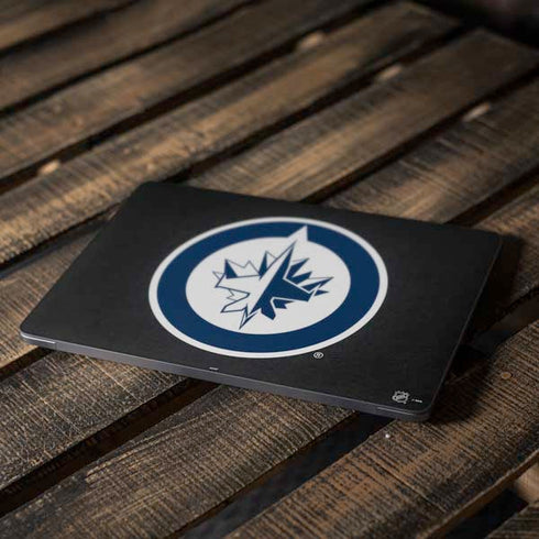 NHL Winnipeg Jets Black Background Apple MacBook Air Skin