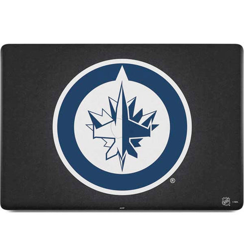NHL Winnipeg Jets Black Background MacBook Skins