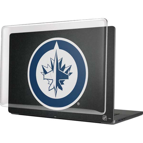 NHL Winnipeg Jets Black Background MacBook Cases