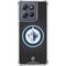 NHL Winnipeg Jets Black Background Moto G 5G (2025) Clear Case