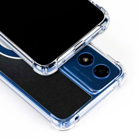 NHL Winnipeg Jets Black Background Moto G 5G (2024) Clear Case