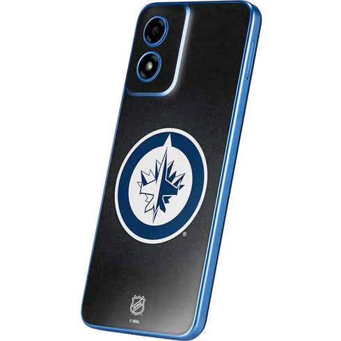 NHL Winnipeg Jets Black Background Moto G Play 4G (2024) Skin