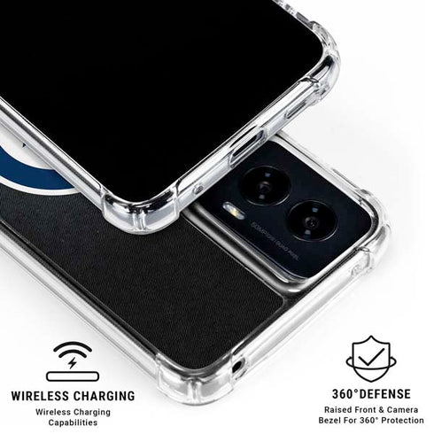 NHL Winnipeg Jets Black Background Moto G Power 5G (2024) Clear Case