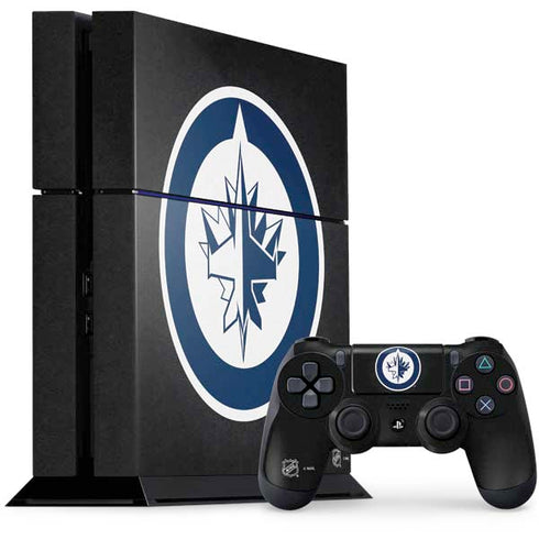 NHL Winnipeg Jets Black Background PlayStation PS4 Skins