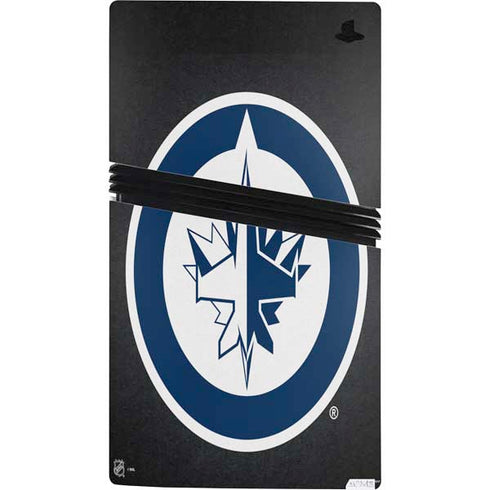 NHL Winnipeg Jets Black Background PS5 Pro Bundle Skin