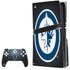 NHL Winnipeg Jets Black Background PS5 Pro Disk Bundle Skin