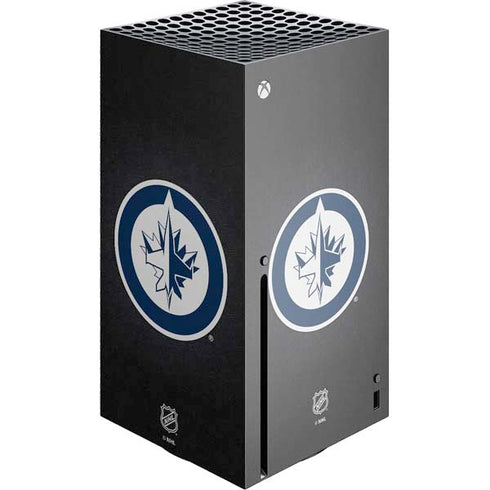 NHL Winnipeg Jets Black Background Xbox Series X Skins