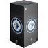 NHL Winnipeg Jets Black Background XBox Series X Digital Edition Console Skin