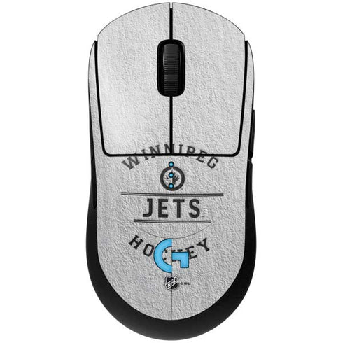 NHL Winnipeg Jets Black Text G Pro Wireless Gaming Mouse Skin