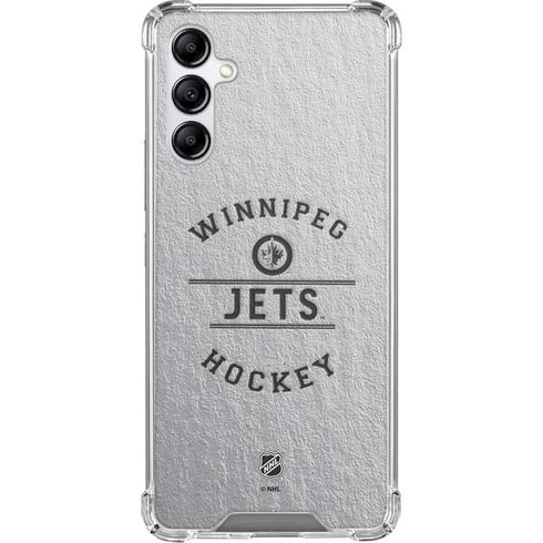 NHL Winnipeg Jets Black Text Gabb Phone 4 Clear Case