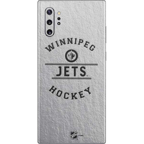 NHL Winnipeg Jets Black Text Galaxy Note 10 Plus Skin