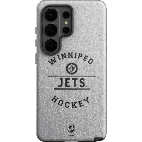 NHL Winnipeg Jets Black Text Galaxy S26 Ultra Impact Case