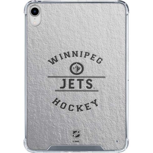 NHL Winnipeg Jets Black Text iPad 11th Gen (2025) Clear Case