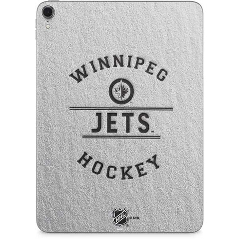 NHL Winnipeg Jets Black Text Apple iPad Pro Skin