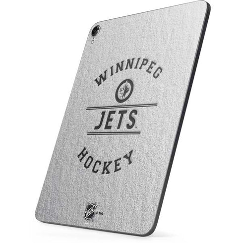 NHL Winnipeg Jets Black Text Apple iPad Pro Skin