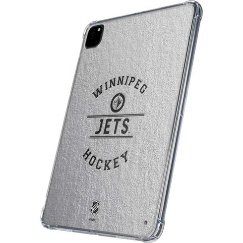 NHL Winnipeg Jets Black Text iPad Pro 11in (2024) Clear Case