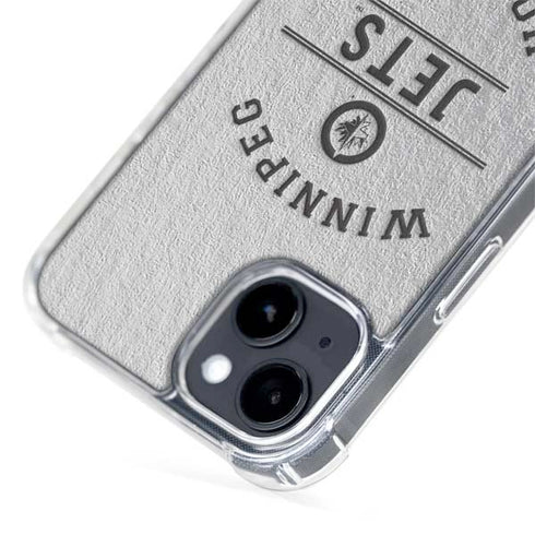NHL Winnipeg Jets Black Text iPhone 14 MagSafe Case