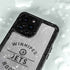 NHL Winnipeg Jets Black Text iPhone 15 Pro Waterproof Case