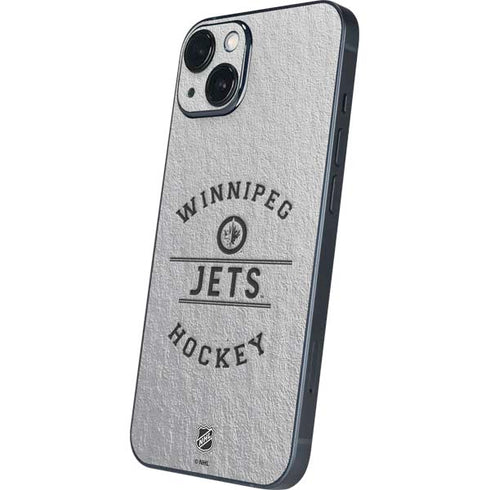 NHL Winnipeg Jets Black Text iPhone 15 Skin