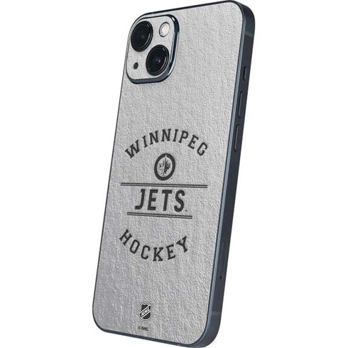 NHL Winnipeg Jets Black Text iPhone 15 Skin