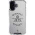 NHL Winnipeg Jets Black Text iPhone 16 Clear Case