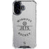 NHL Winnipeg Jets Black Text iPhone 17 Clear Case