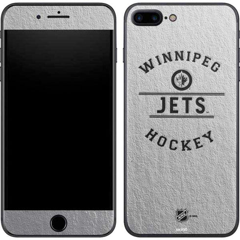NHL Winnipeg Jets Black Text iPhone 8 Plus Skin