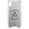 NHL Winnipeg Jets Black Text iPhone XS Clear Case