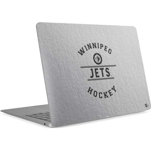 NHL Winnipeg Jets Black Text Apple MacBook Air Skin