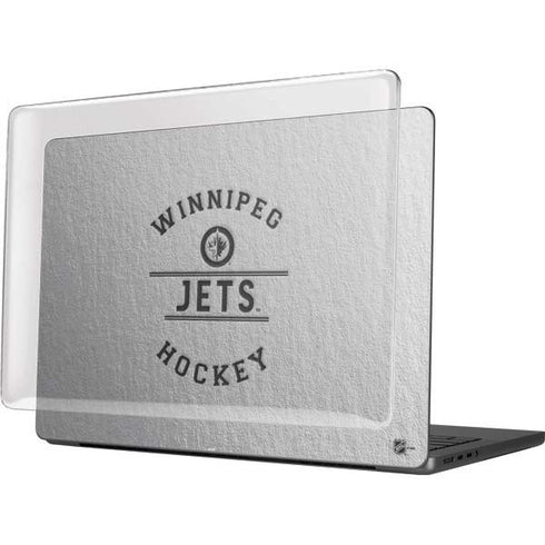 NHL Winnipeg Jets Black Text MacBook Pro 14in (2021-24) Case plus Skin