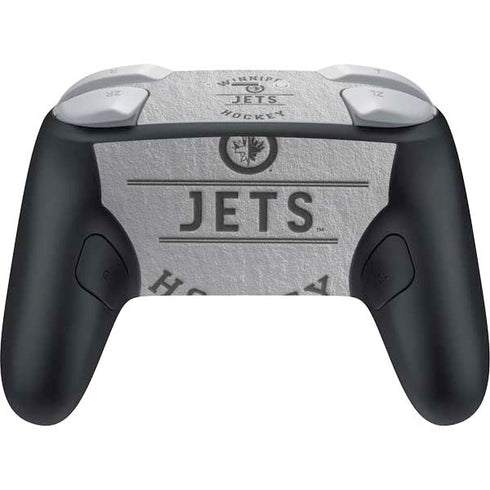 NHL Winnipeg Jets Black Text Nintendo Switch 2 (2025) Pro Controller Skin